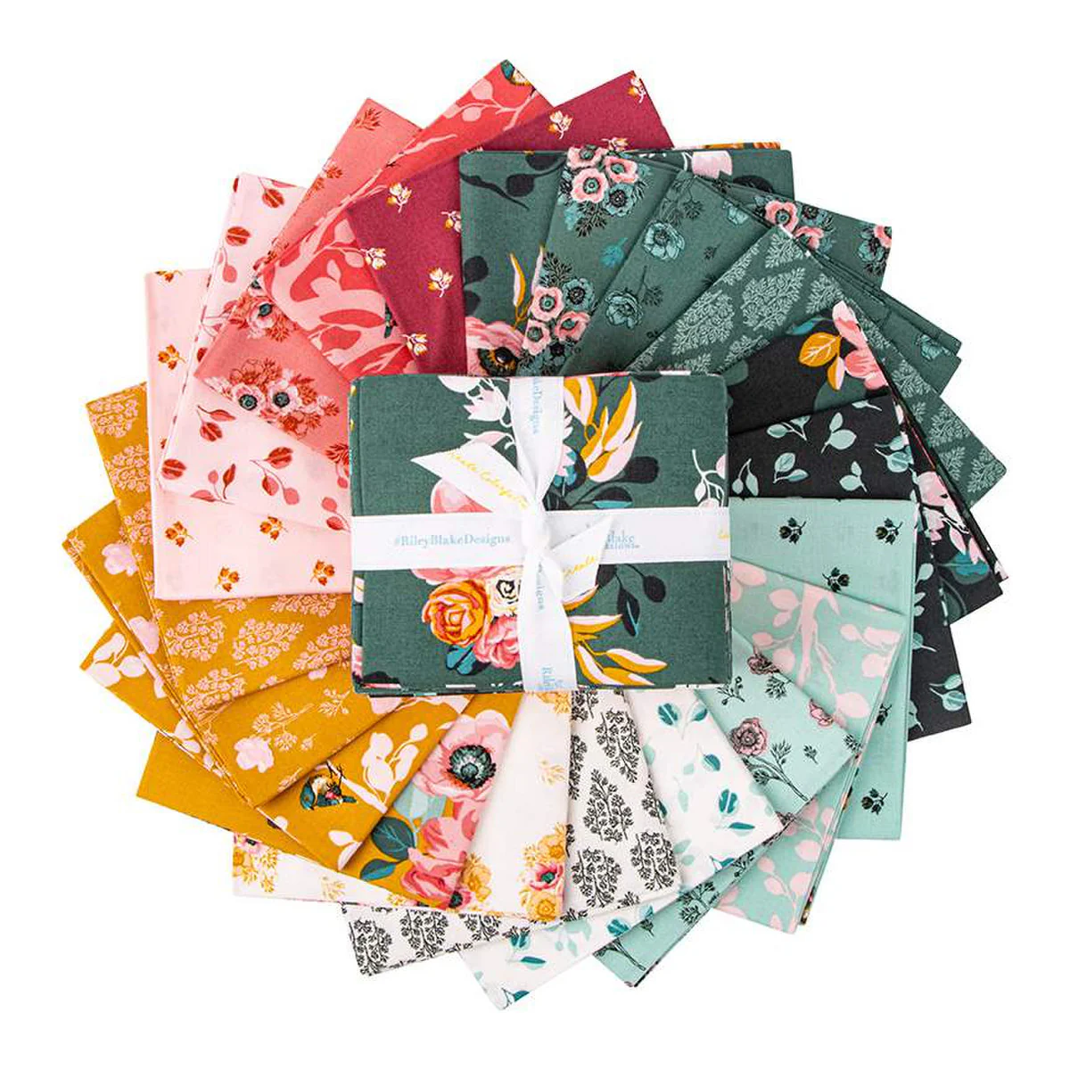 Fabric, PORCH SWING by Ashley Collett - FAT QUARTER BUNDLE
