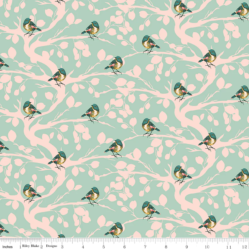 Fabric, PORCH SWING by Ashley Collett - FAT QUARTER BUNDLE - Image 7