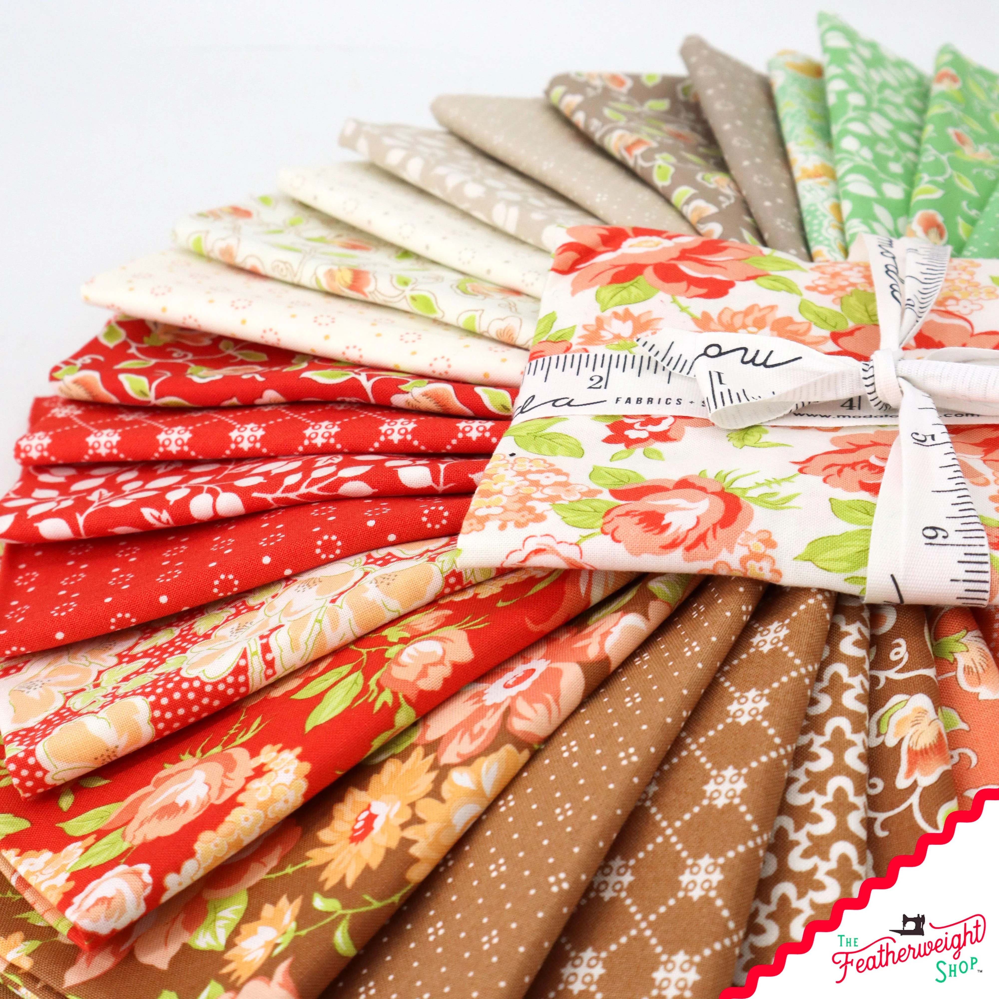 Fabric, Portofino by Fig Tree & Co. for Moda - FAT QUARTER BUNDLE - Image 3