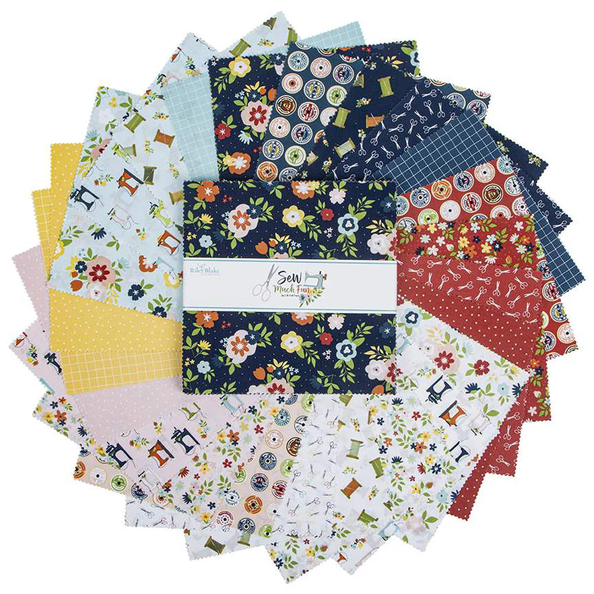Fabric, Sew Much Fun - 10" Stacker - Image 2