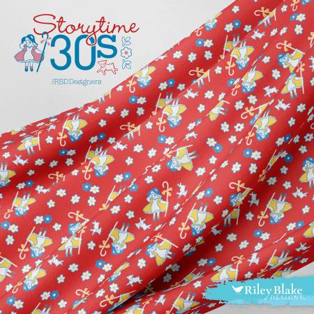 Fabric, STORYTIME 30s by Riley Blake Designs - FAT QUARTER BUNDLE - Image 35