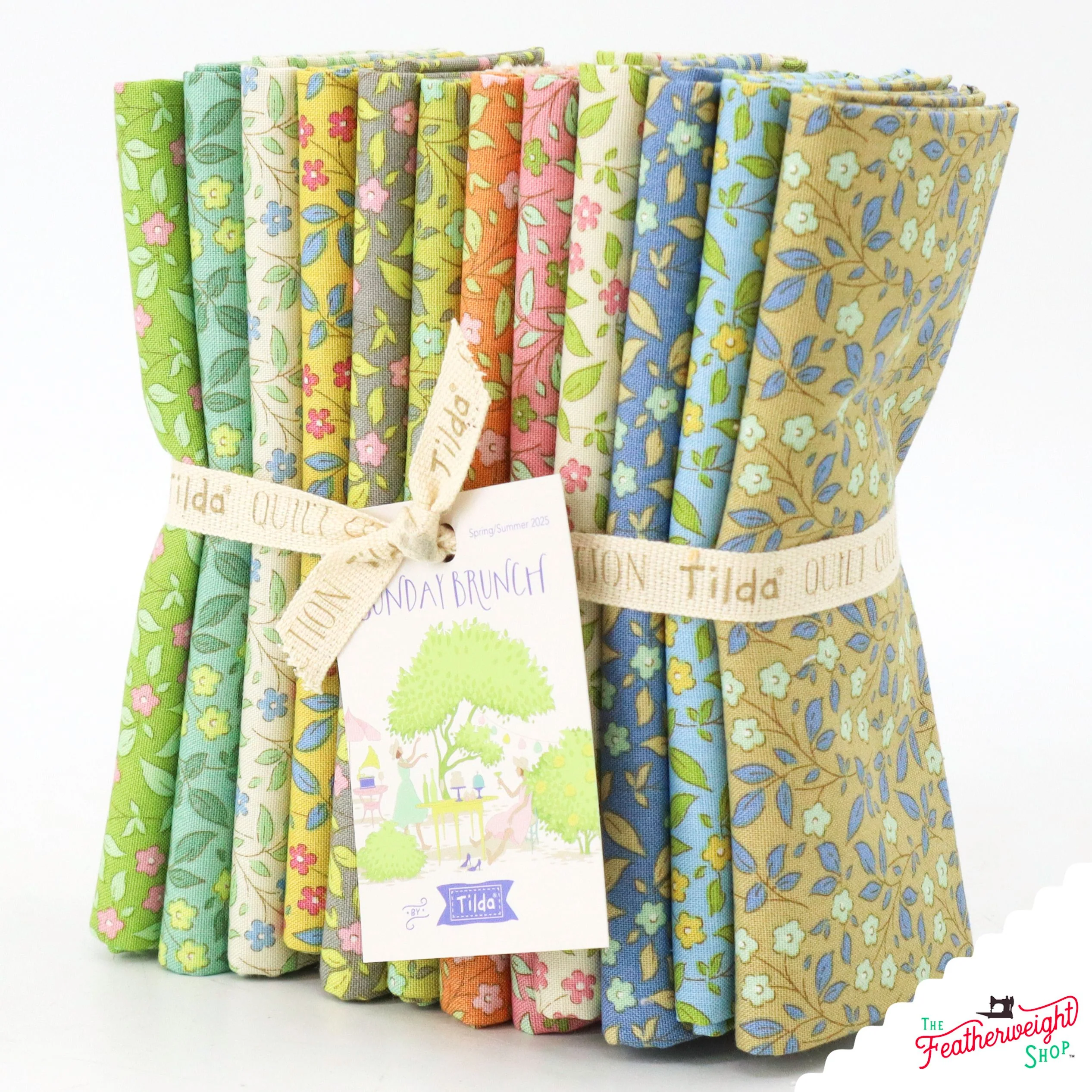 Fabric, Sunday Brunch TIPSY BLENDERS by Tilda - FAT QUARTER BUNDLE - Image 2