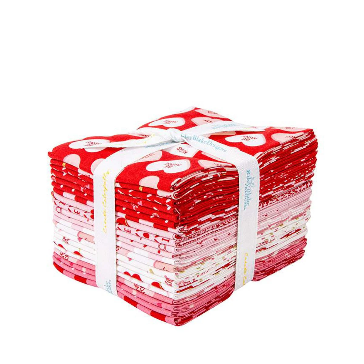 Fabric, Sweetheart Valentine by My Mind's Eye - FAT QUARTER BUNDLE - Image 2