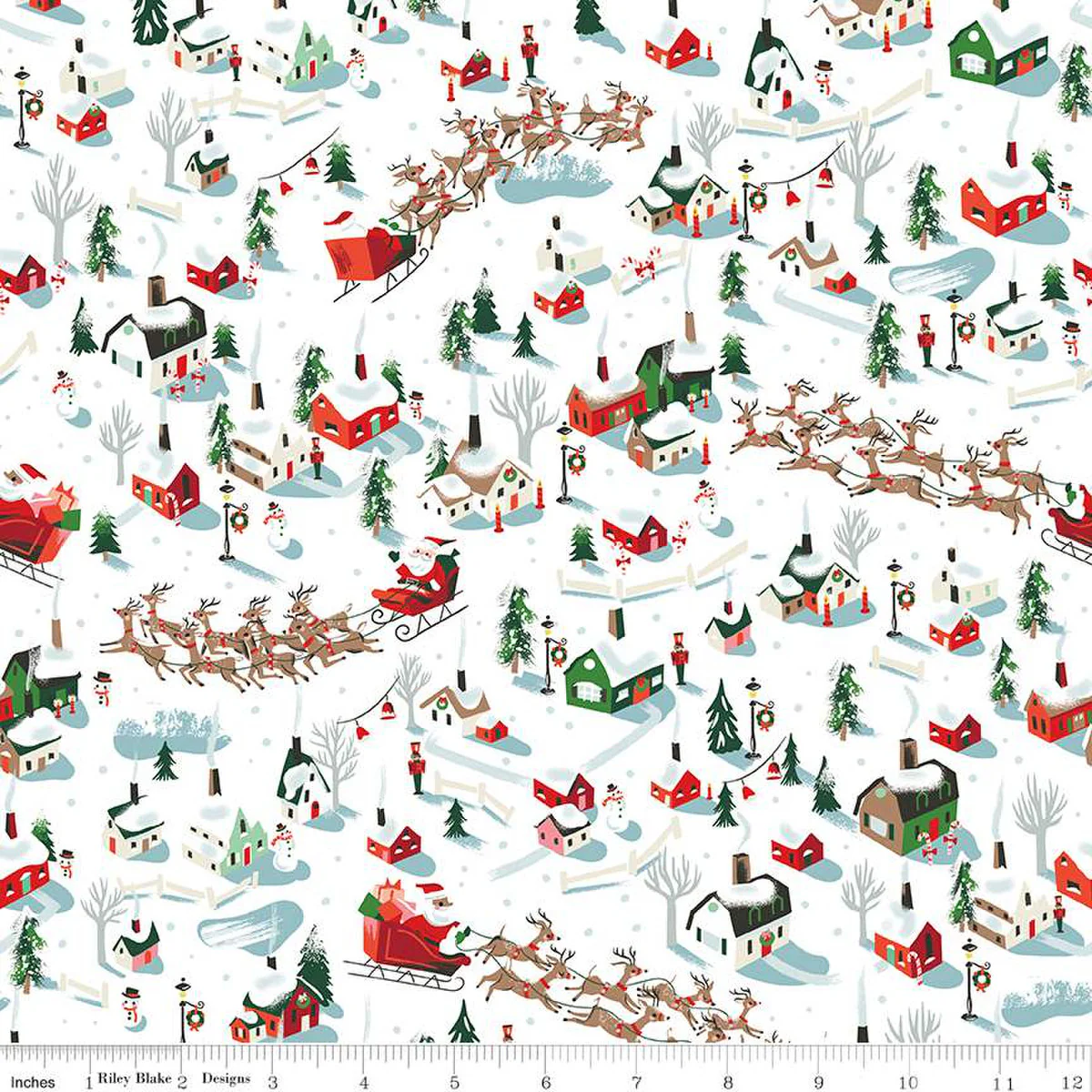 Fabric, Twas DASH AWAY WHITE SPARKLE (by the yard)