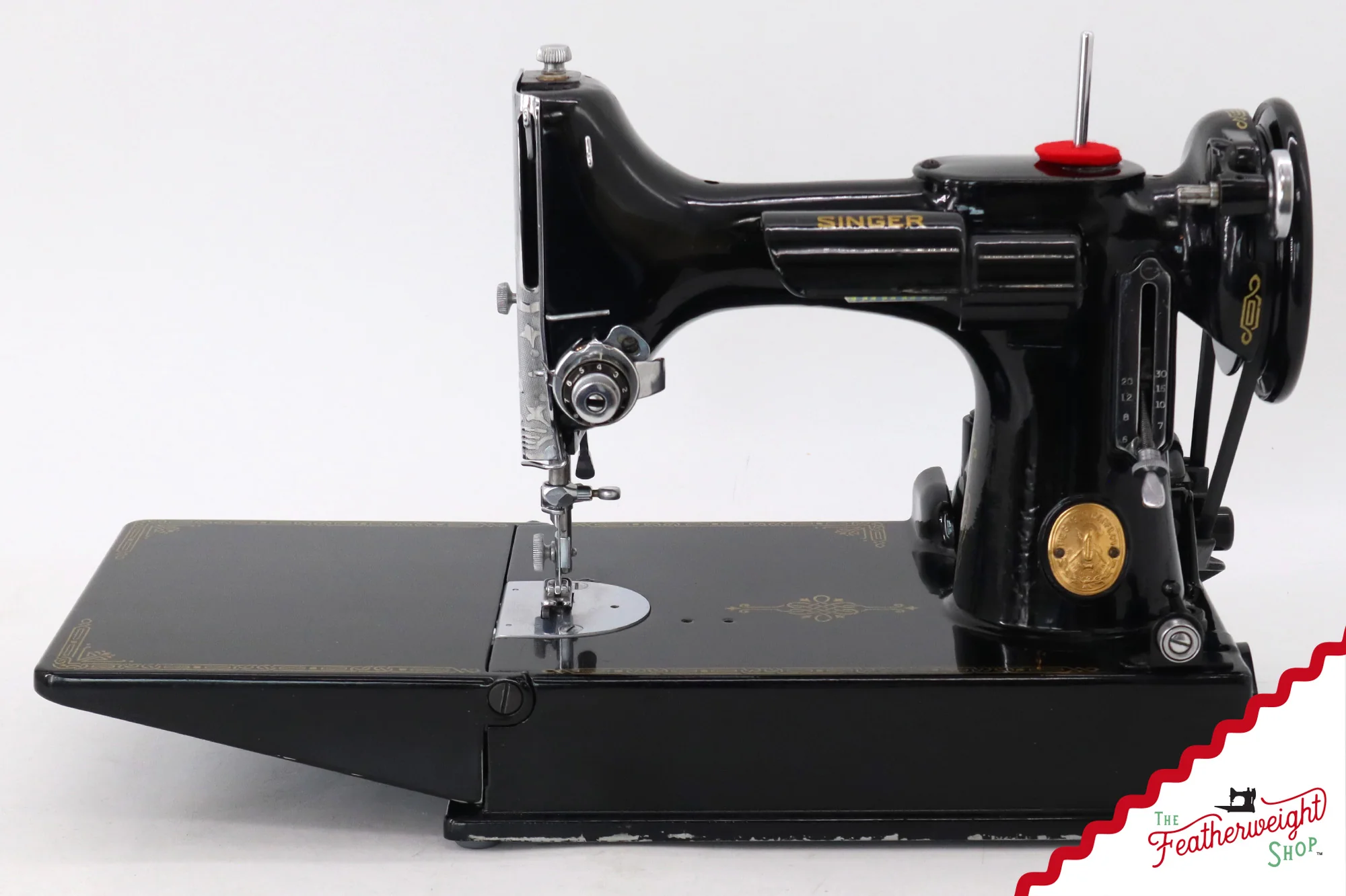 Featherweight 221K Sewing Machine, EF163*** - 1949 - Image 2