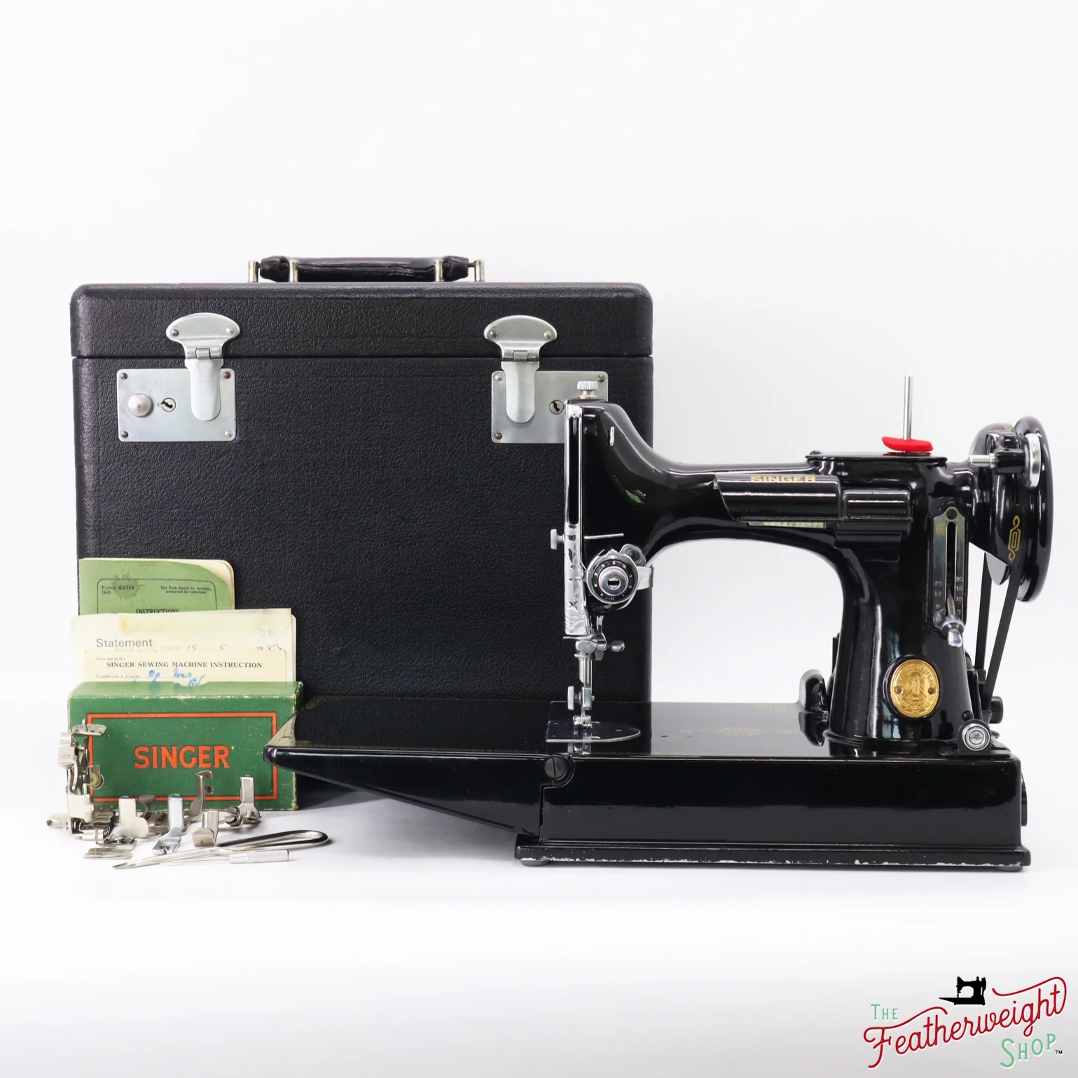 Featherweight 221K Sewing Machine, EF288*** - 1949 - Image 2