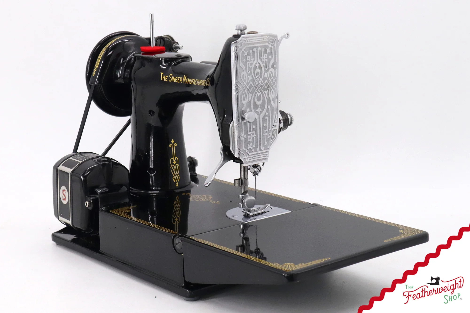 Featherweight 221K Sewing Machine, Centennial, EG638*** - 1951 - Image 4