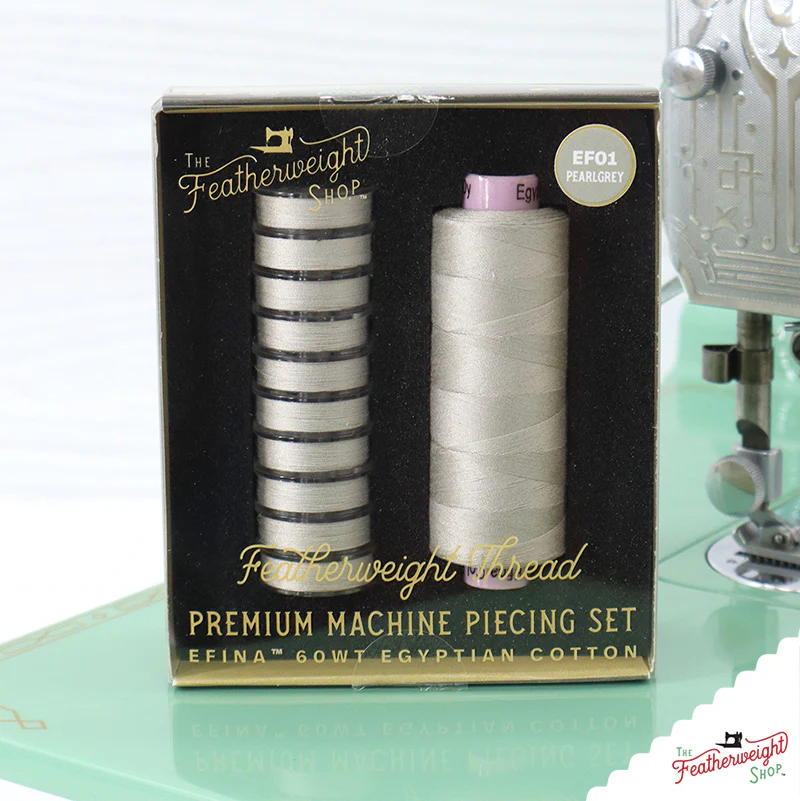 Featherweight Thread, PREMIUM MACHINE PIECING SET with Prewound Bobbins - Image 3