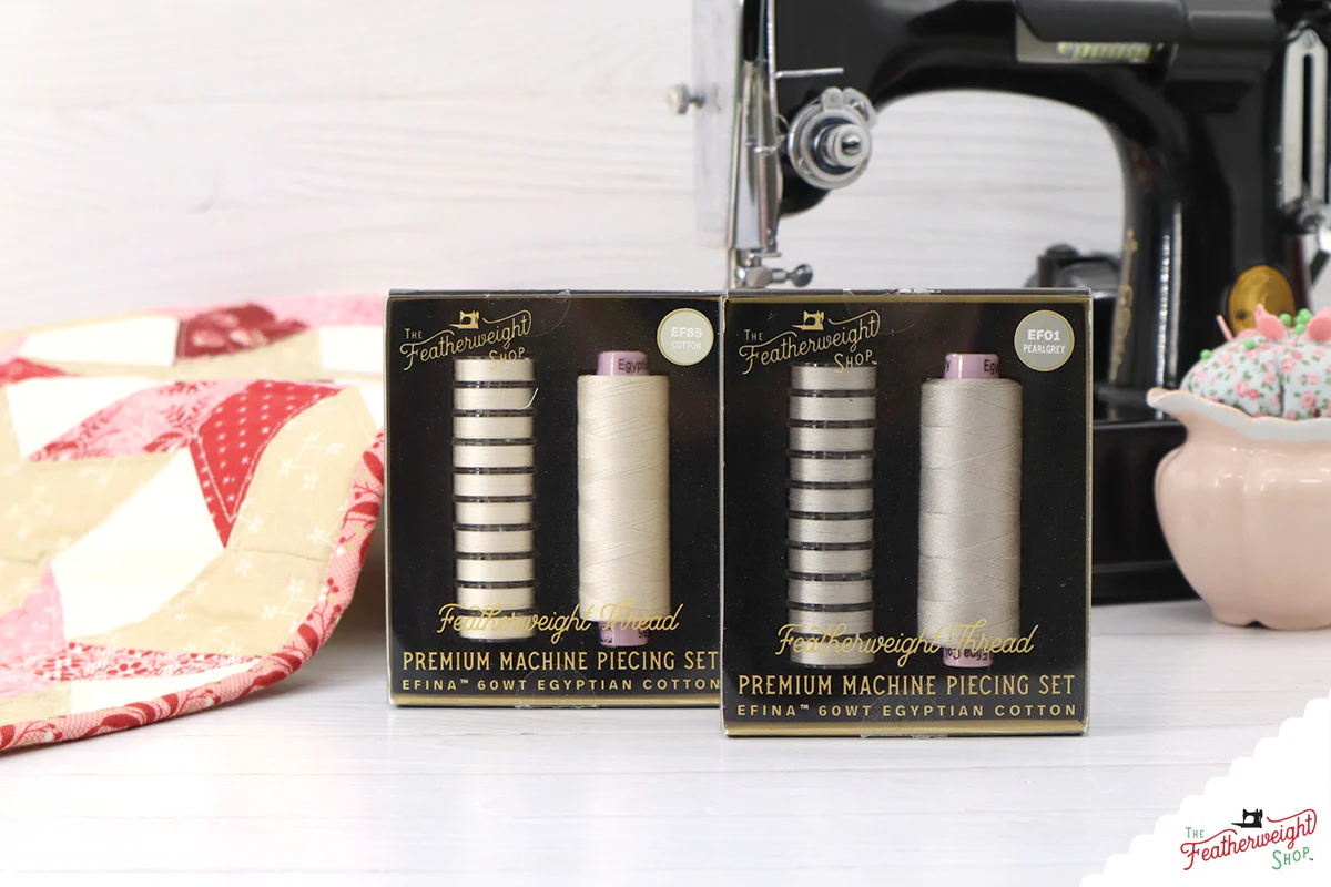 Featherweight Thread, PREMIUM MACHINE PIECING SET with Prewound Bobbins - Image 5