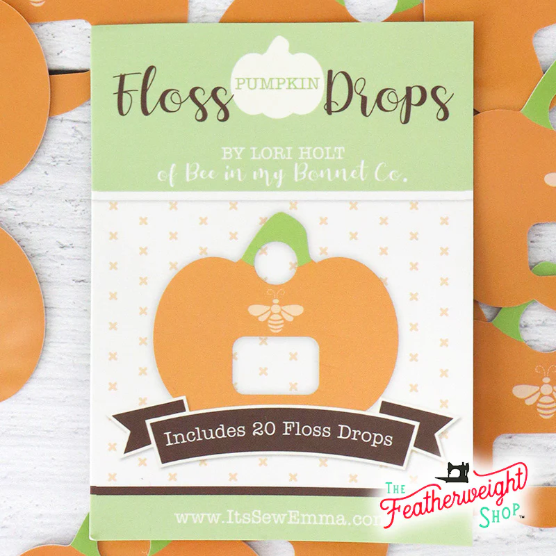 Floss Drops, Orange Pumpkin Patch by Lori Holt