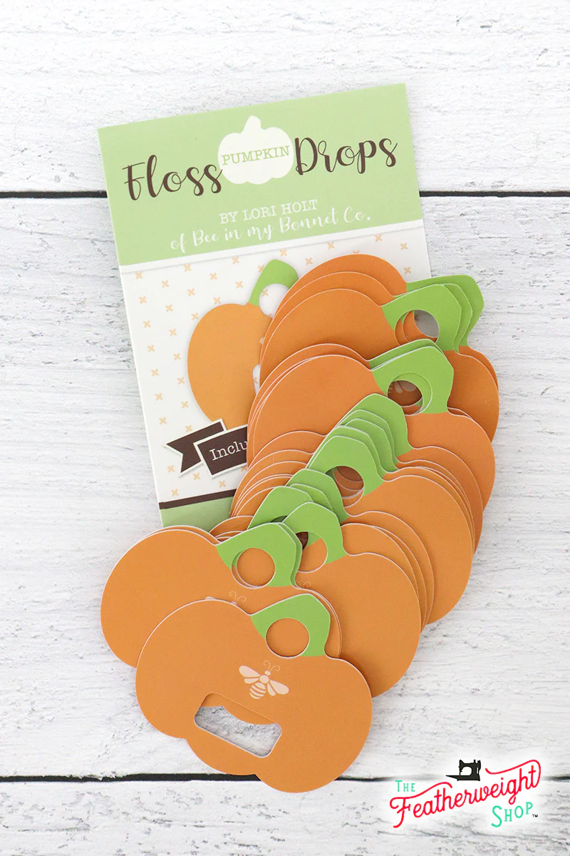 Floss Drops, Orange Pumpkin Patch by Lori Holt - Image 5