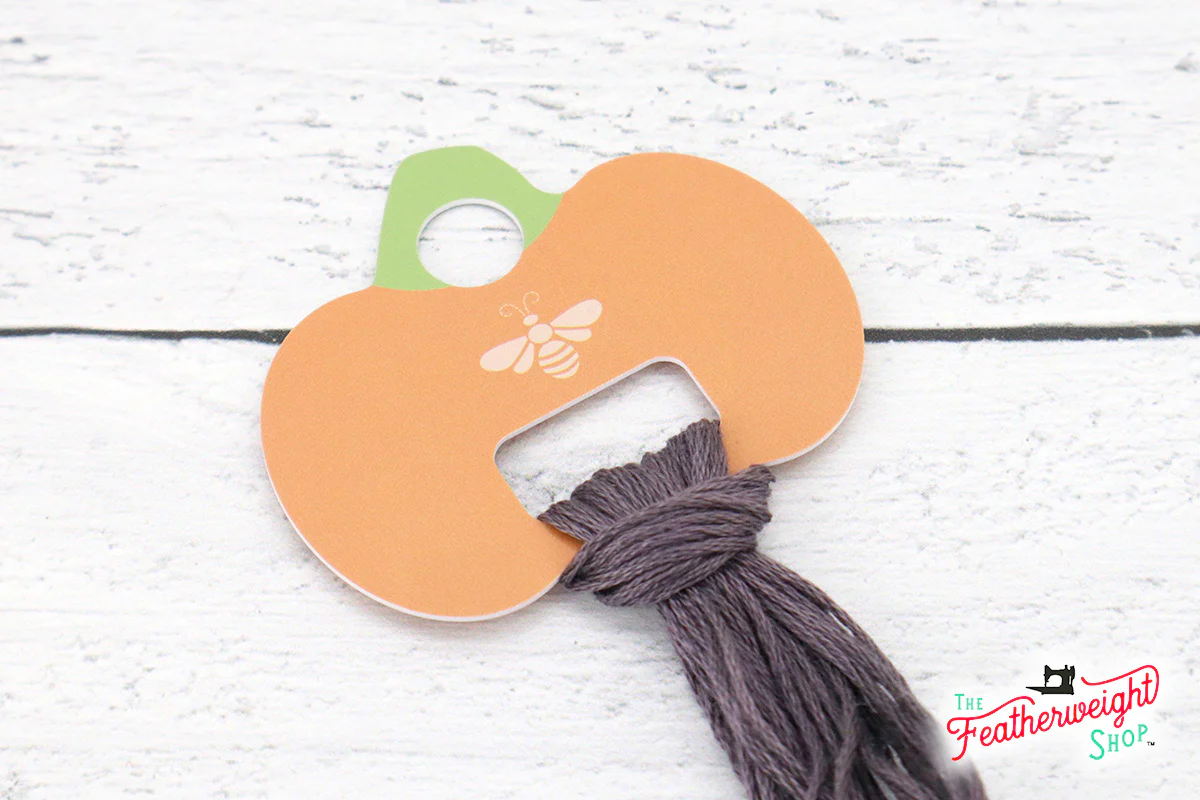Floss Drops, Orange Pumpkin Patch by Lori Holt - Image 6