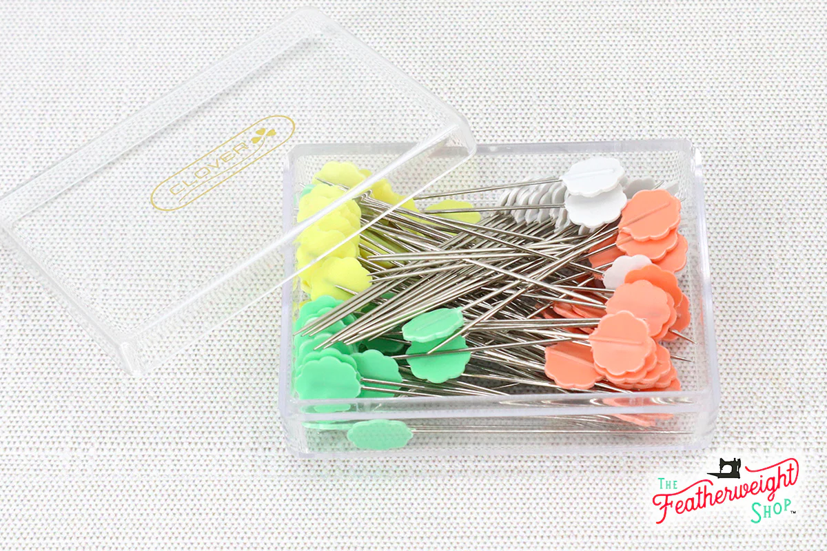 Flower Head Pins, Multi-Colored PASTELS 100 Count - Image 3