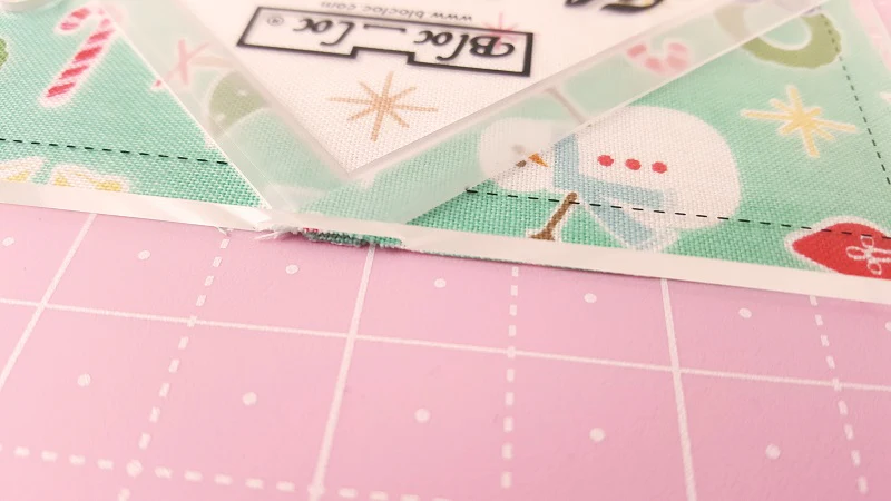Flying Geese "BLOC LOC" Ruler with Squaring-Up Groove 2.5" x 4.5" (2" x 4" finished) - Image 4