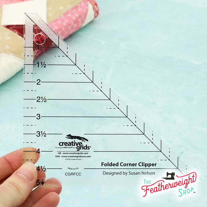 Folded Corner Clipper Ruler by Creative Grids - SMALL - Image 4