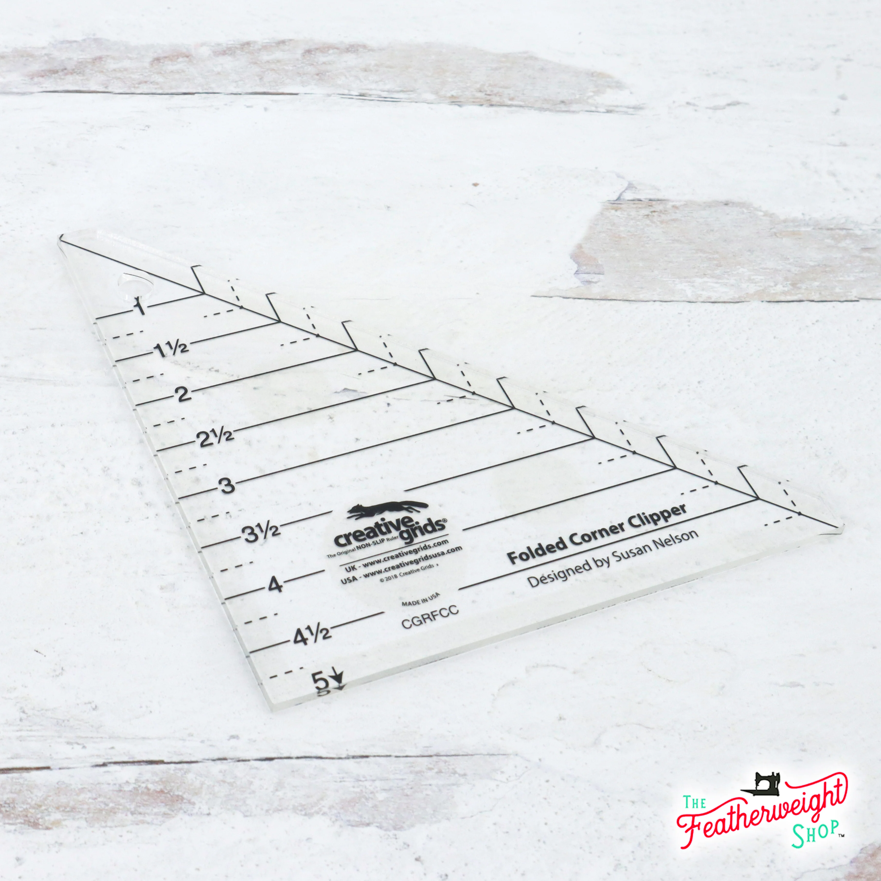 Folded Corner Clipper Ruler by Creative Grids - SMALL - Image 9