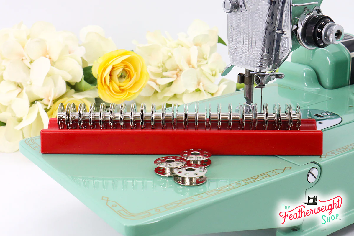 Grabobbin - Magnetic Bobbin Holder - RED