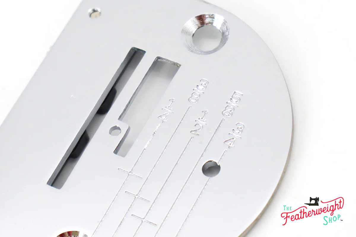 Throat / Needle Plate, Graduated - Singer Featherweight Model 221 - Image 2
