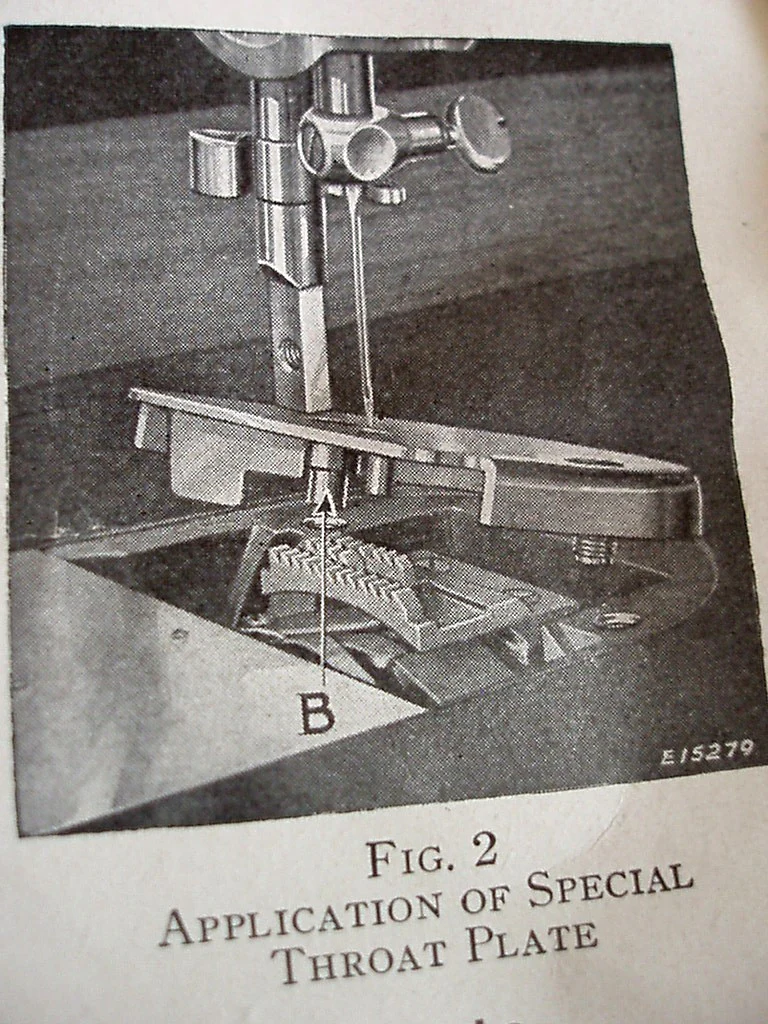 Hemstitcher and Picot Edger Attachment, Singer (Vintage Original) - Image 3