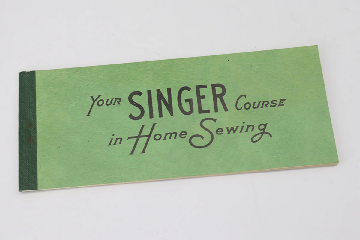 Home Sewing Course Certificate Book, (Vintage Original NOS) - RARE