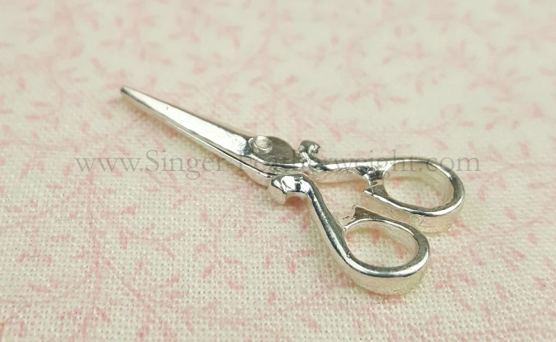 Jewelry, Sewing Scissors Sterling Silver, CHARM - Image 3