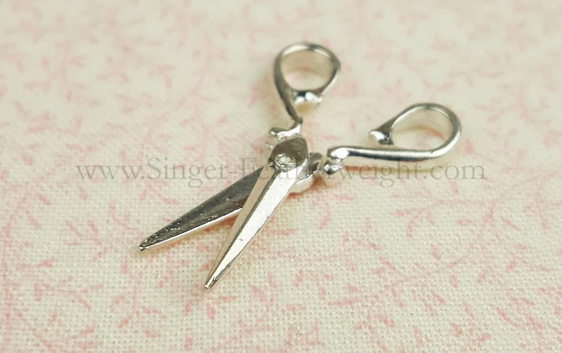 Jewelry, Sewing Scissors Sterling Silver, CHARM - Image 6