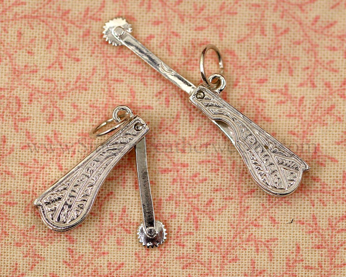 Jewelry, Singer Tracing Wheel Sterling Silver, CHARM - Image 4