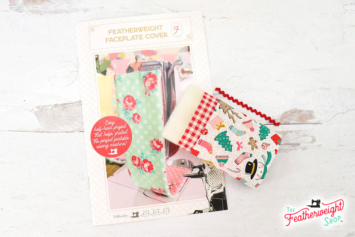 KIT, Featherweight Faceplate CHRISTMAS Cover & Pattern - Image 3