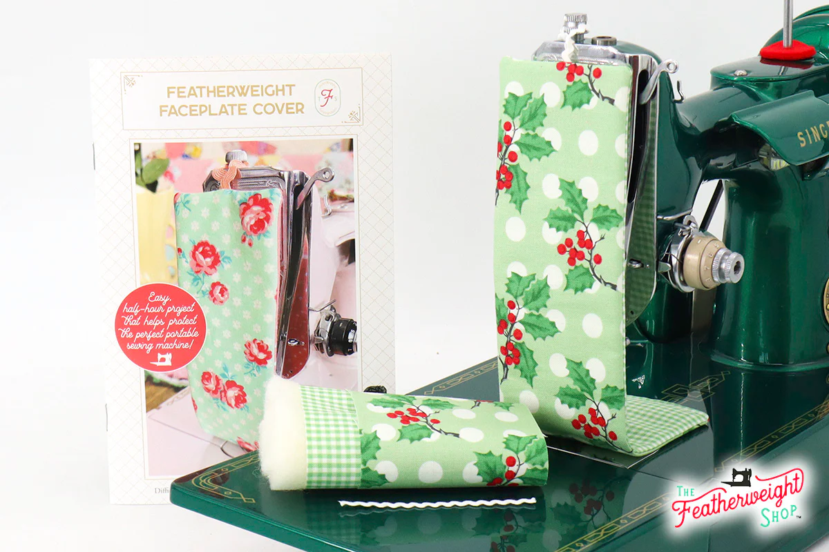 KIT, Featherweight Faceplate CHRISTMAS Cover & Pattern - Image 4