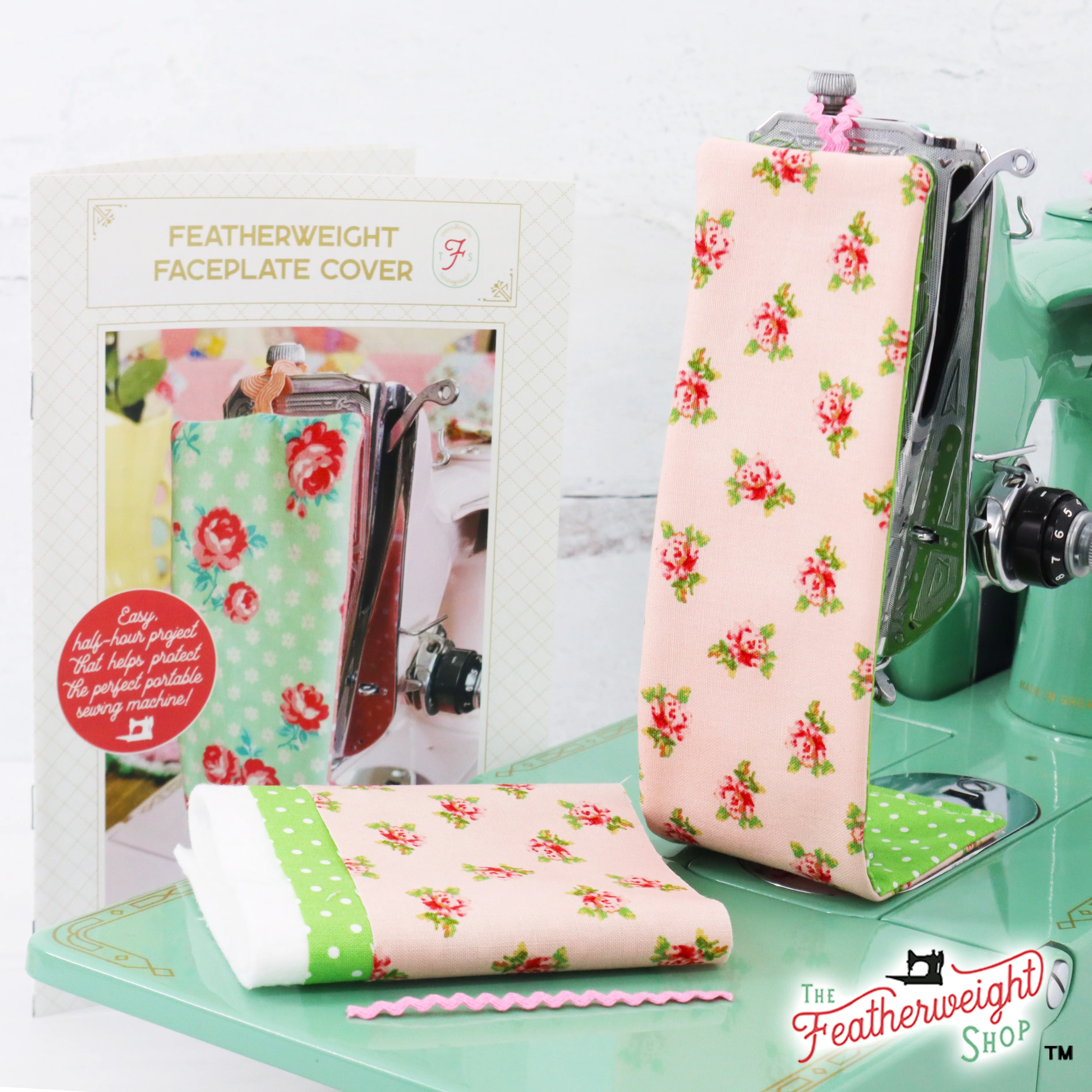 KIT, Featherweight Faceplate Cover & Pattern - Image 19