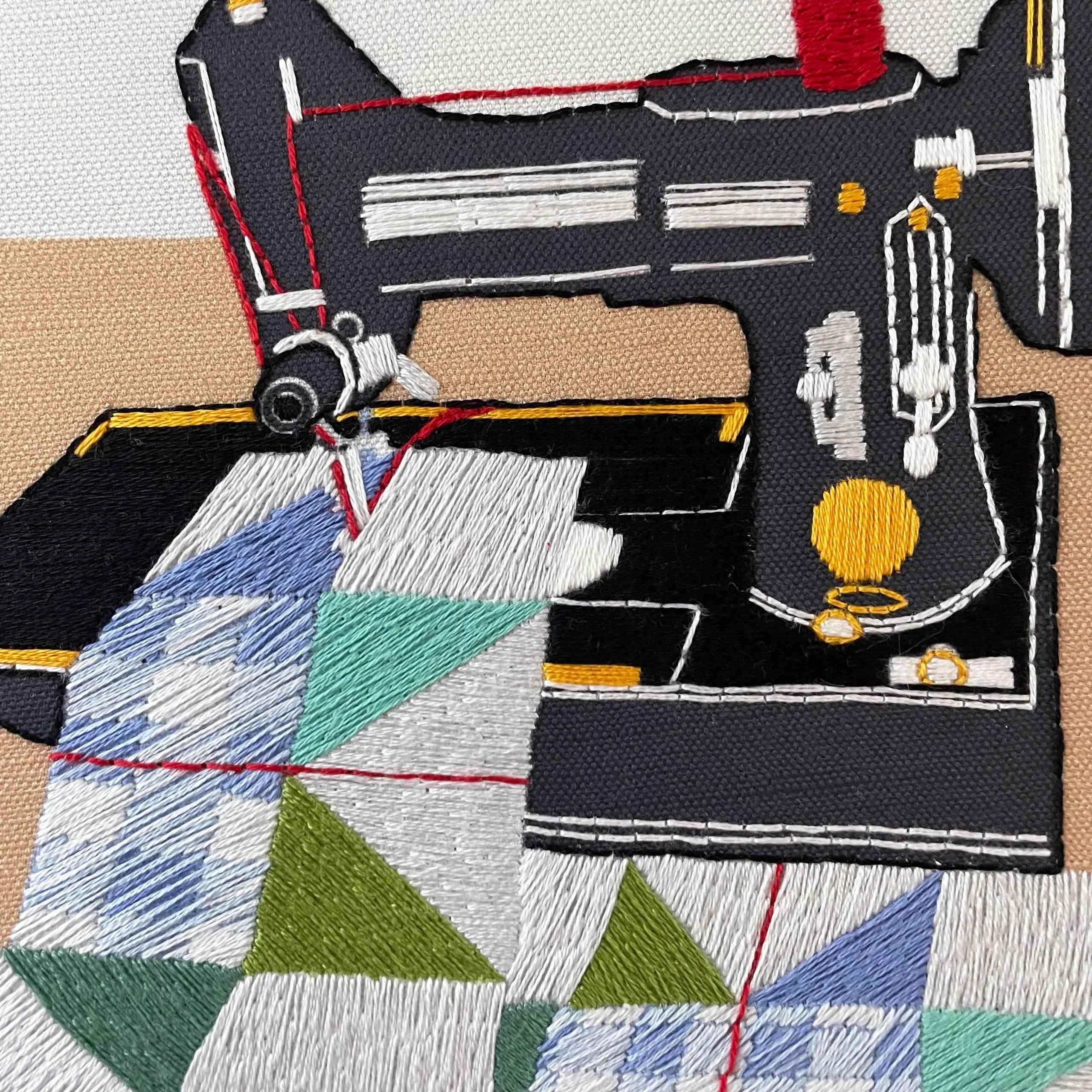 KIT, Featherweight Sewing Machine Embroidery DIY by Kate Wyatt - Image 4