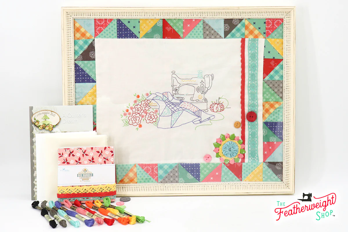 KIT, Lori Holt Sewing Happy Featherweight Embroidery + Pattern - Image 4