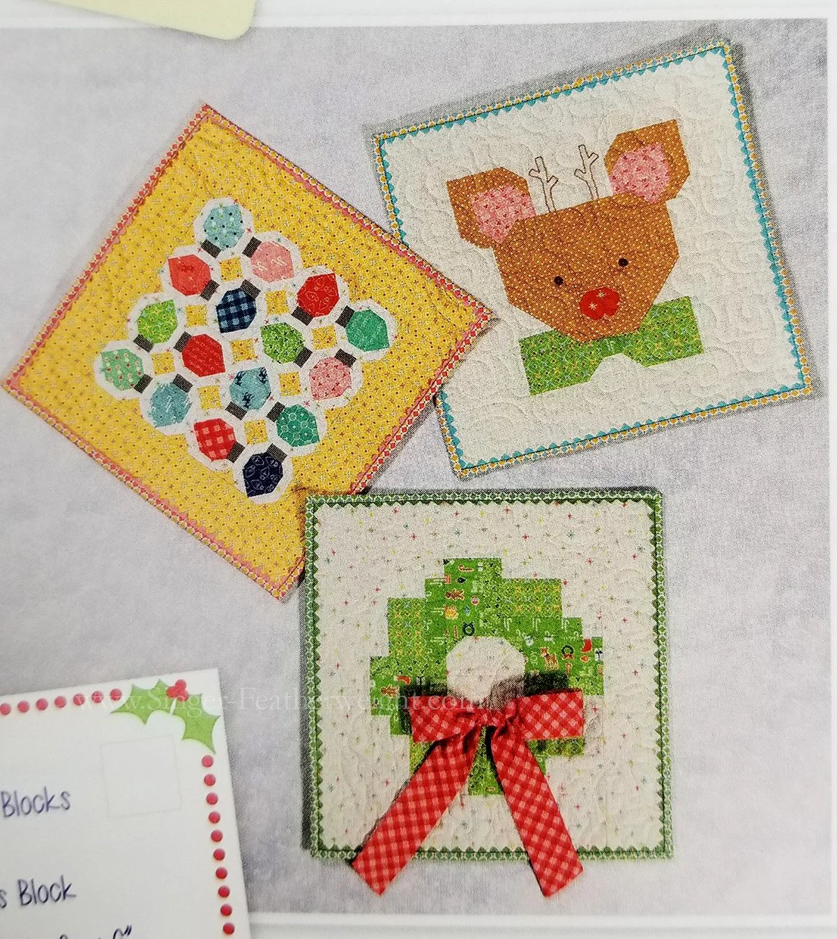 QUILT KIT, Lori Holt Two Color Quilt EVER-GREEN (Pattern Book Optional) - Image 21