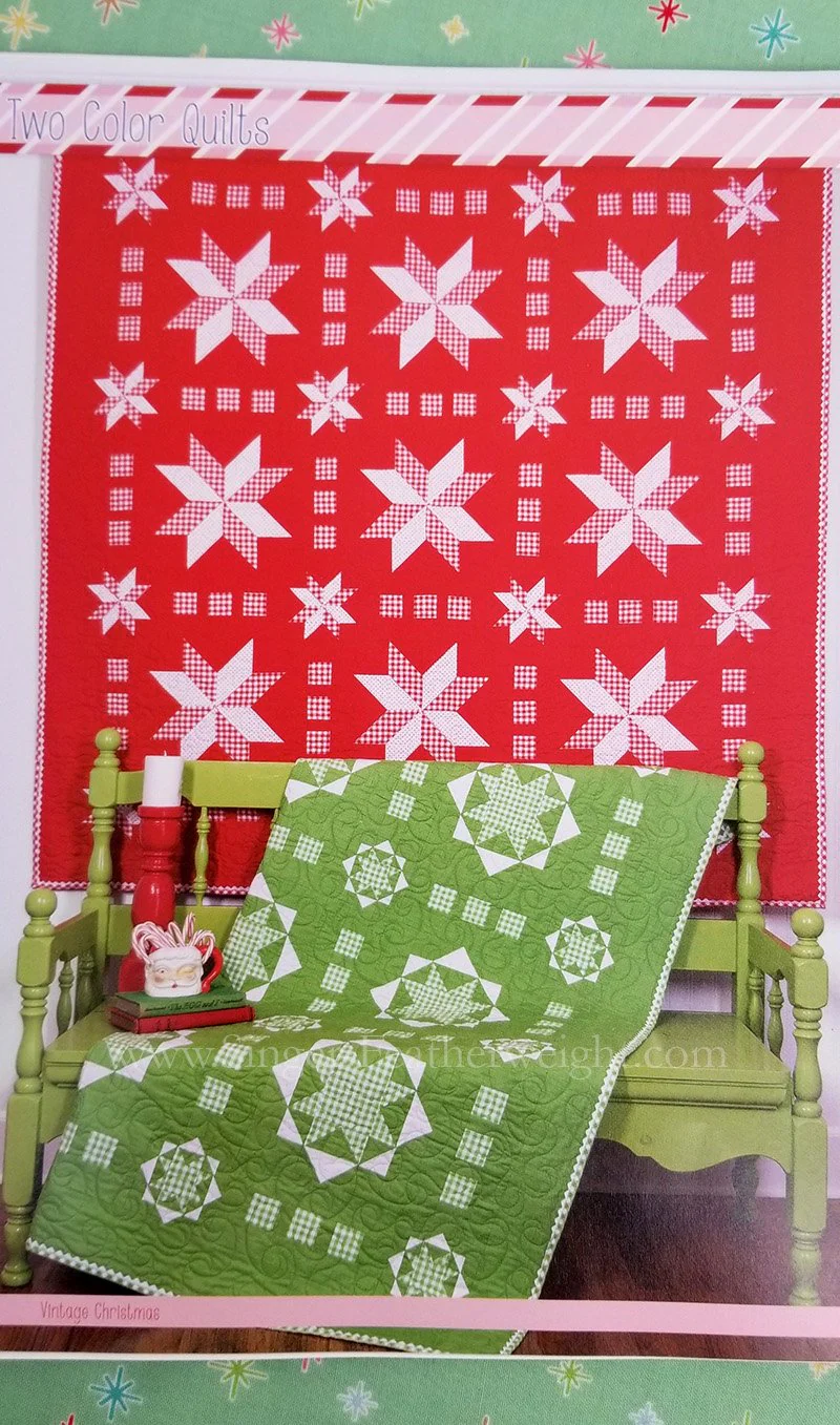 QUILT KIT, Lori Holt Two Color Quilt EVER-GREEN (Pattern Book Optional) - Image 23