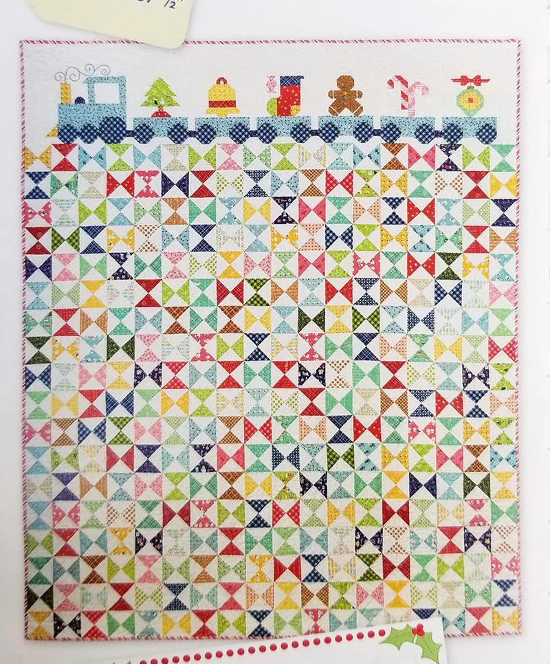 QUILT KIT, Lori Holt Two Color Quilt EVER-GREEN (Pattern Book Optional) - Image 28