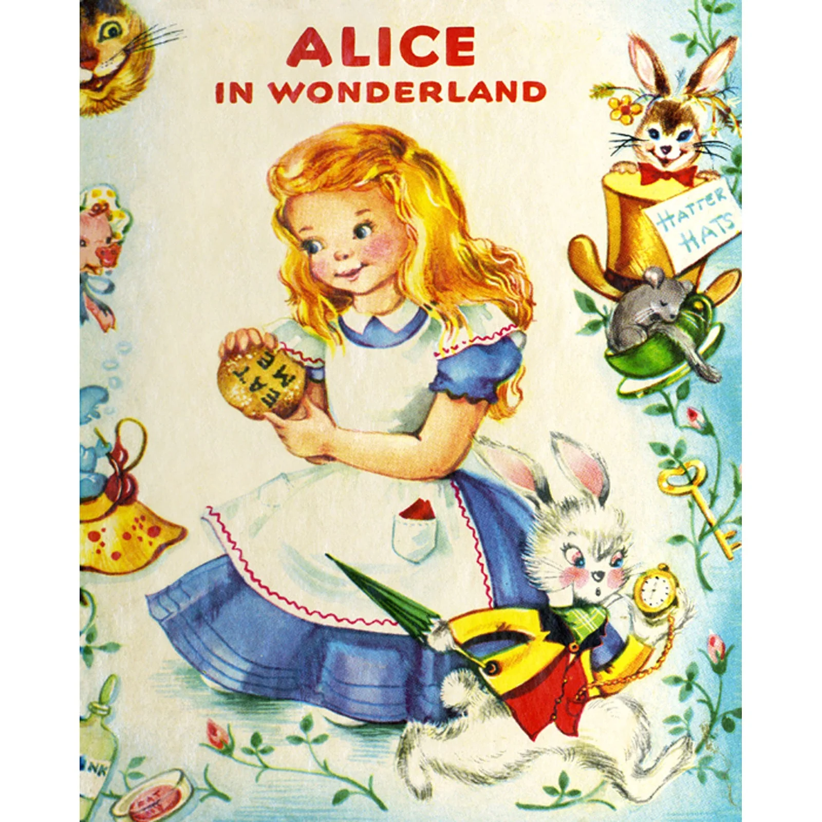 KIT, Panel and a Story ALICE IN WONDERLAND (Book Included)