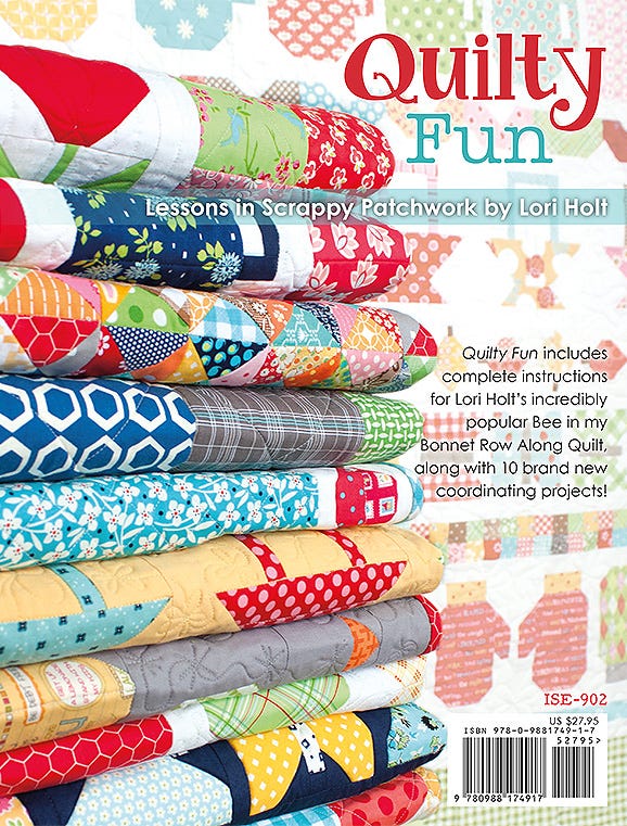 KIT, Quilty Sewing Machine Cover & Mat + COMPLETE PATTERN BOOK by Lori Holt - Image 13