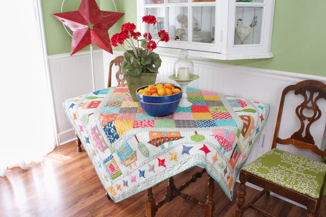 KIT, Quilty Sewing Machine Cover & Mat + COMPLETE PATTERN BOOK by Lori Holt - Image 17