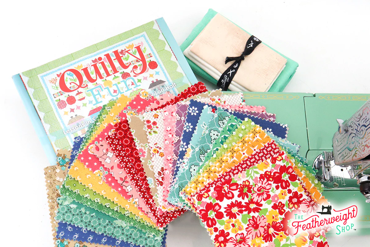 KIT, Quilty Sewing Machine Cover & Mat + COMPLETE PATTERN BOOK by Lori Holt - Image 25