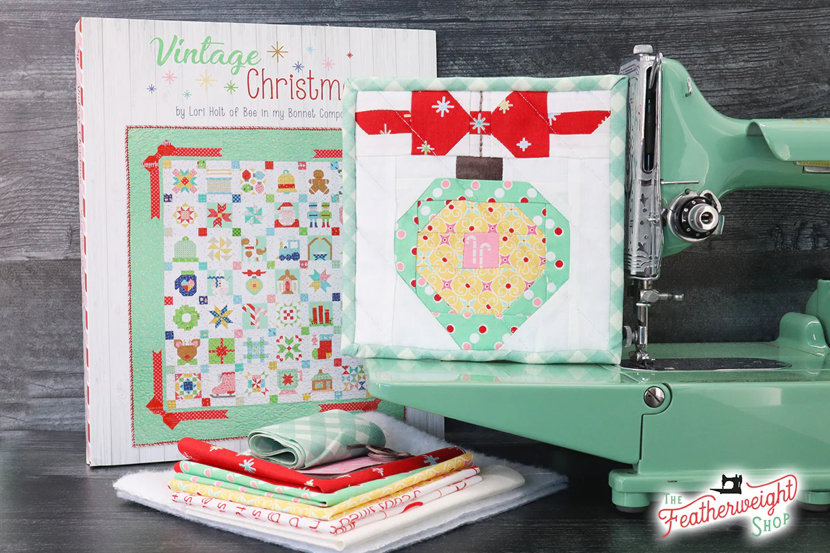 KIT, Vintage Christmas ORNAMENT Hotpad (Pattern Book Optional)