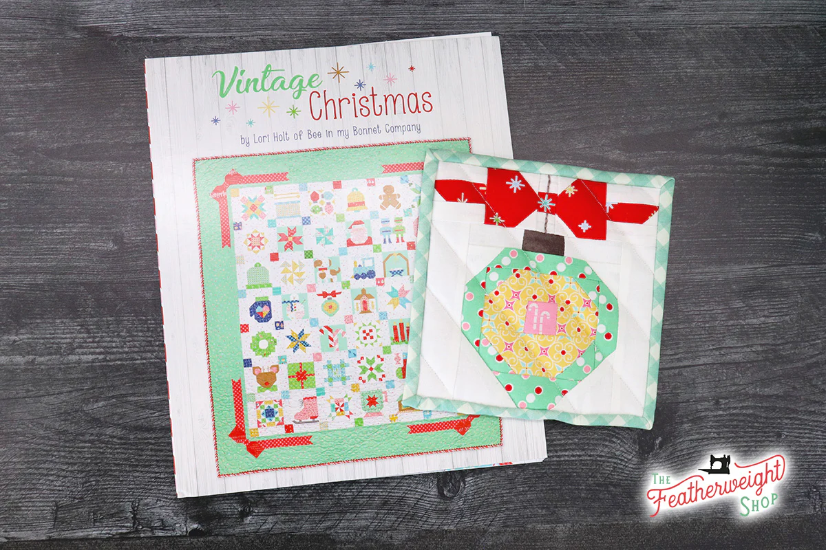 KIT, Vintage Christmas ORNAMENT Hotpad (Pattern Book Optional) - Image 3