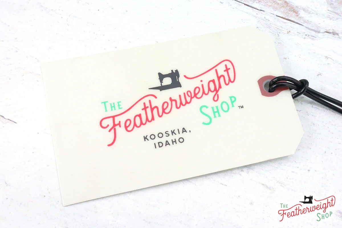 222K (FREE-ARM) Luggage & I.D. Tag for Singer Featherweight - Image 4