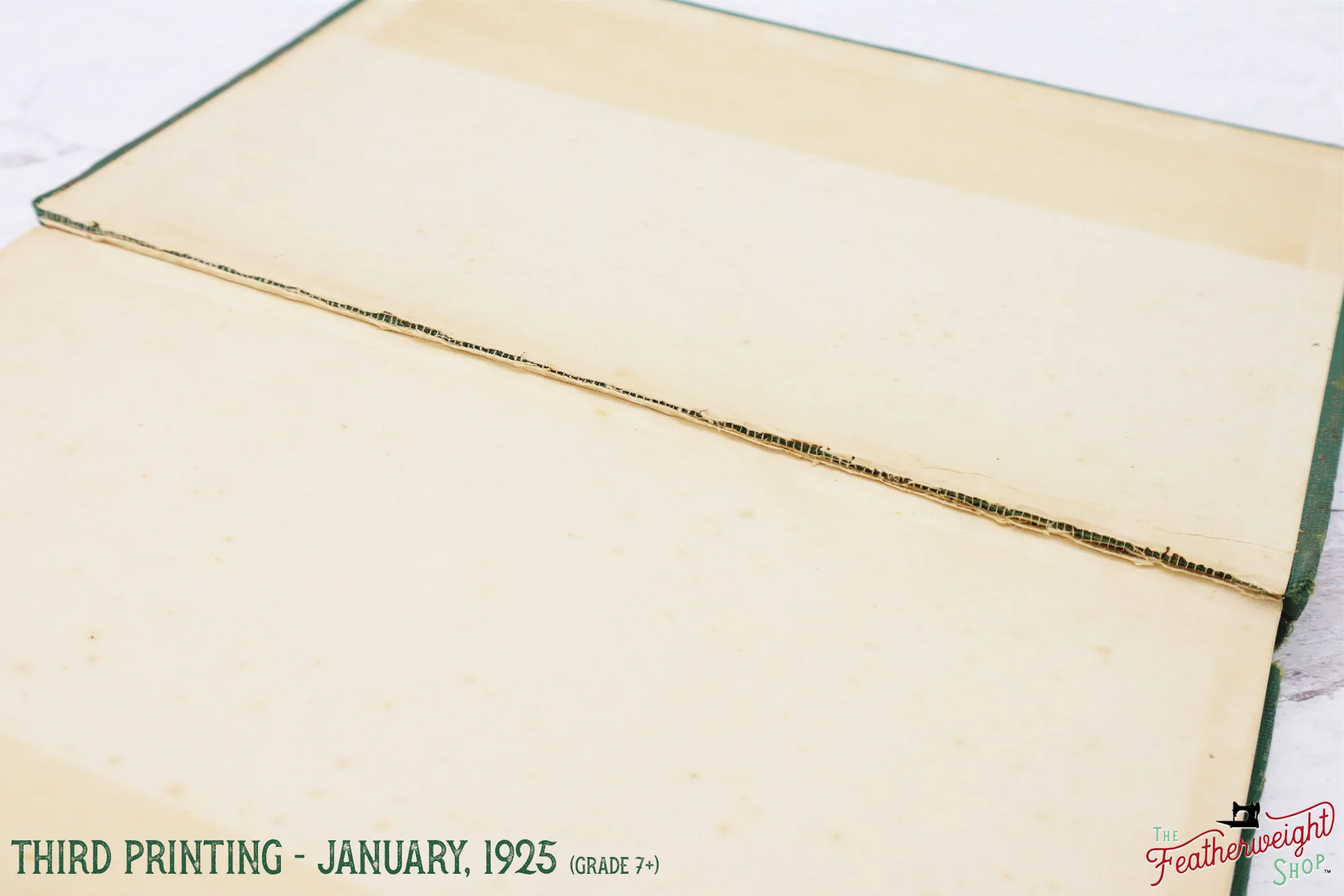 Machine Sewing Book, Singer 1925 (Vintage Original) RARE - Image 2