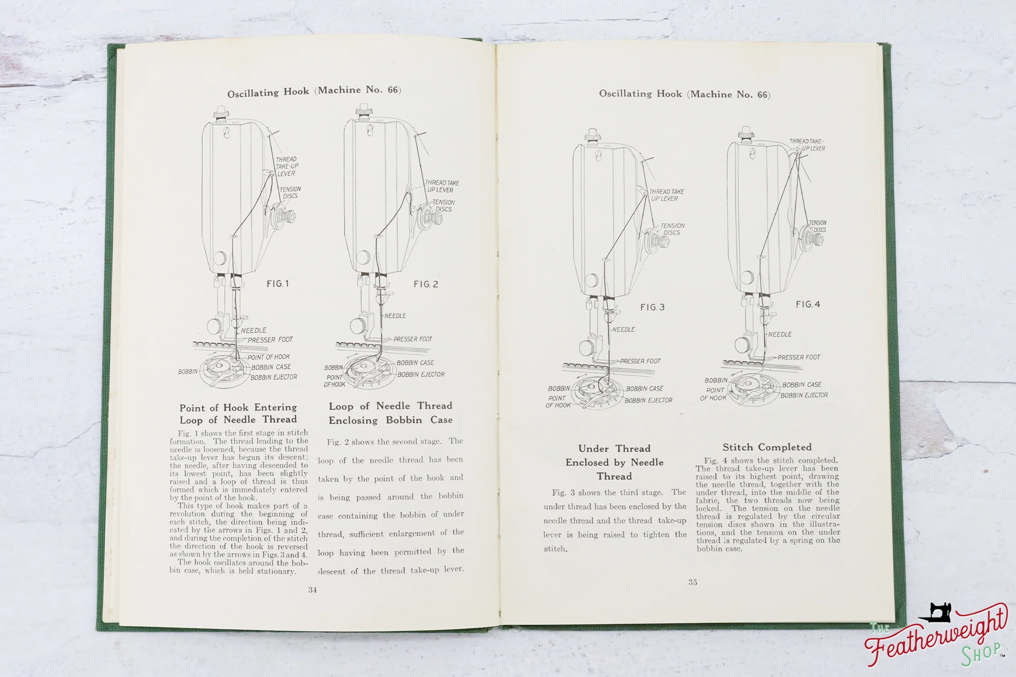 Machine Sewing Book, Singer 1925 (Vintage Original) RARE - Image 3