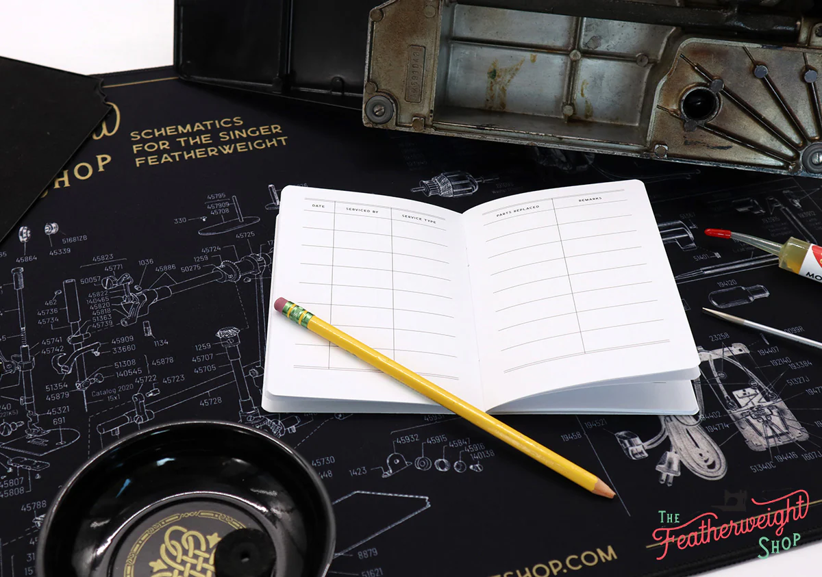 Maintenance LOG BOOK for Singer Featherweight 221 222 Service Records - Image 4