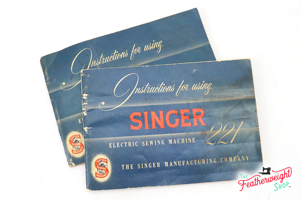 Manual, Singer Featherweight 221 (Vintage Original) - Grade B - Image 2