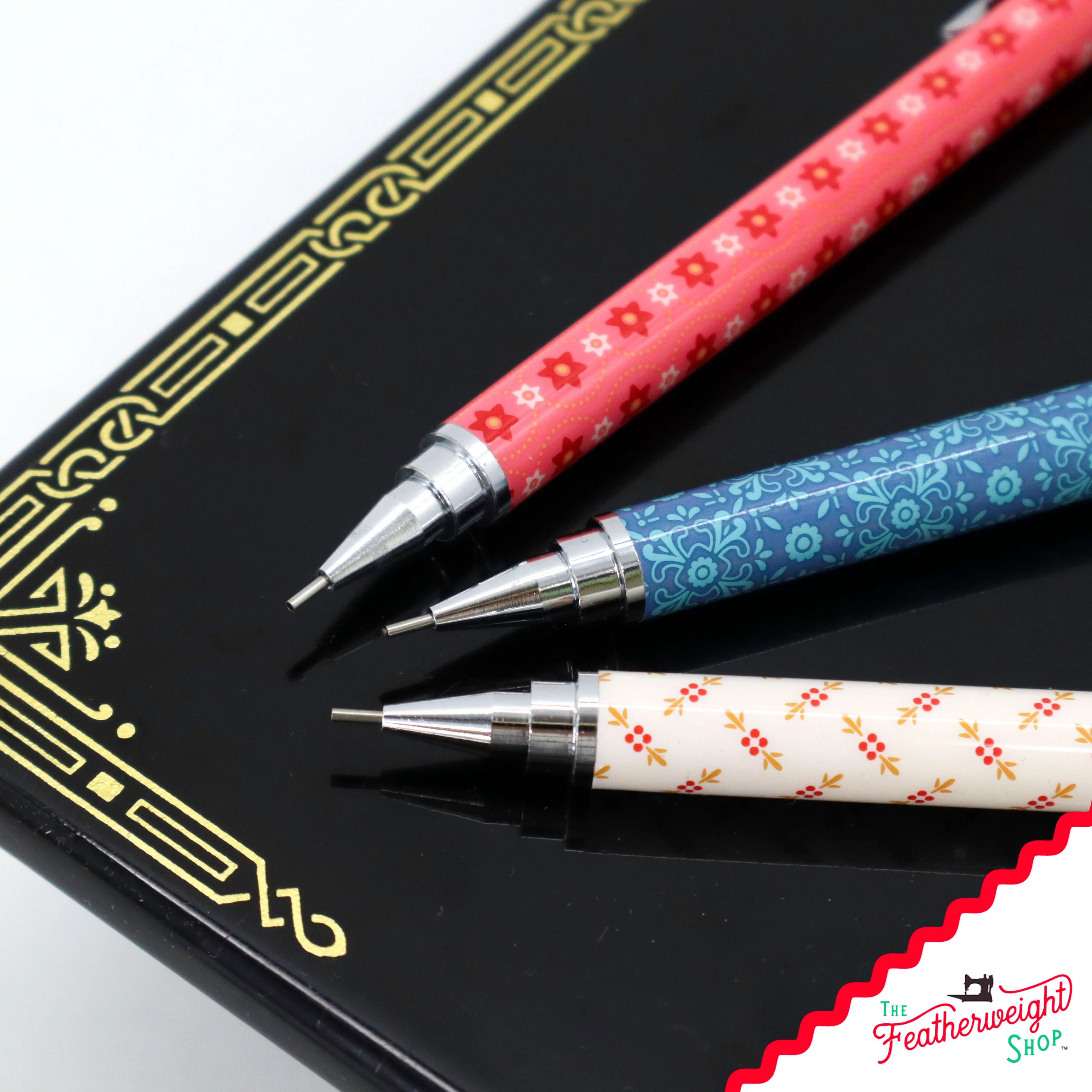 Mechanical Pencil Set BUSY BEE by Lori Holt (Set of 3) - AMERICANA