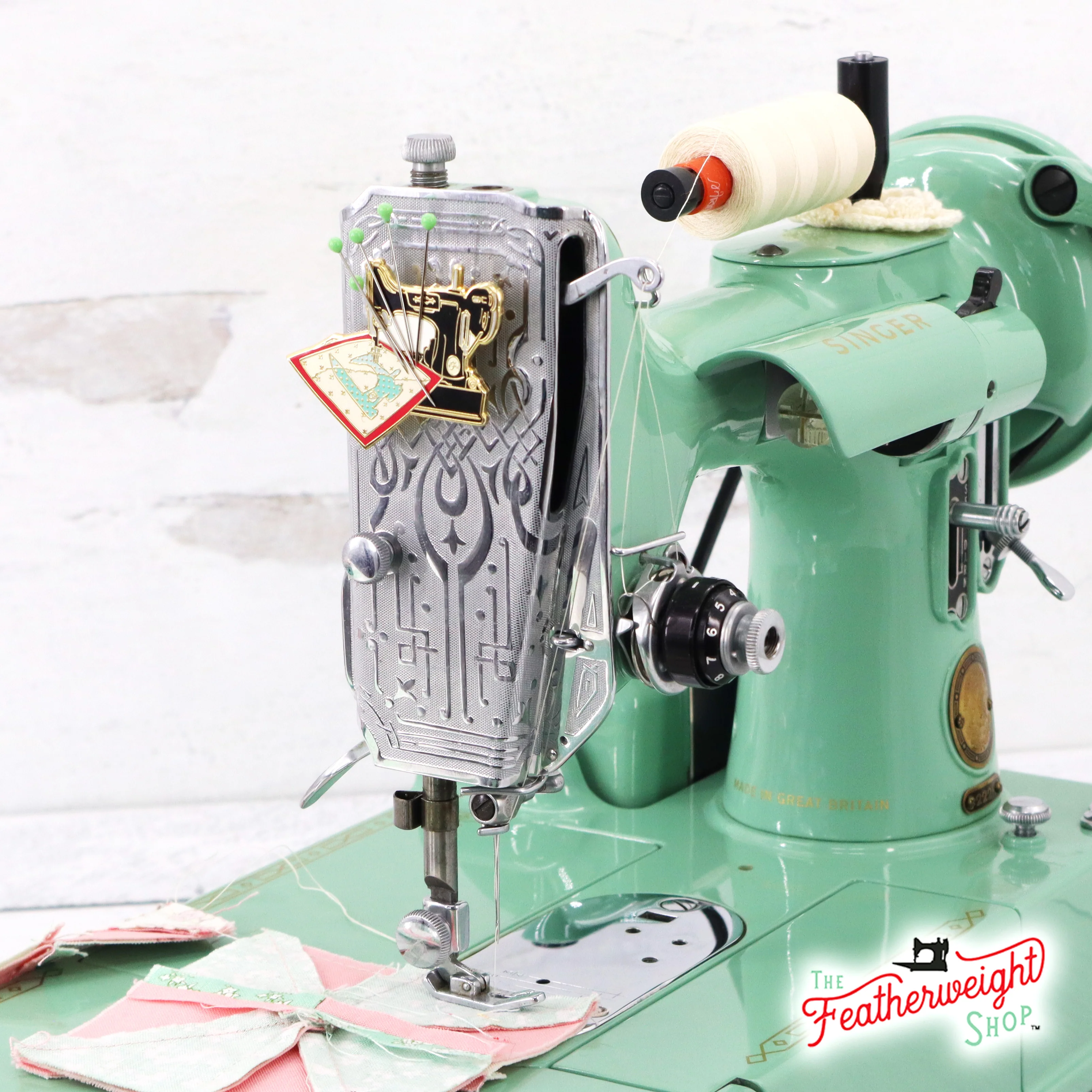 Needle Minder, PIN PAL - Singer Featherweight Quilt - Image 3