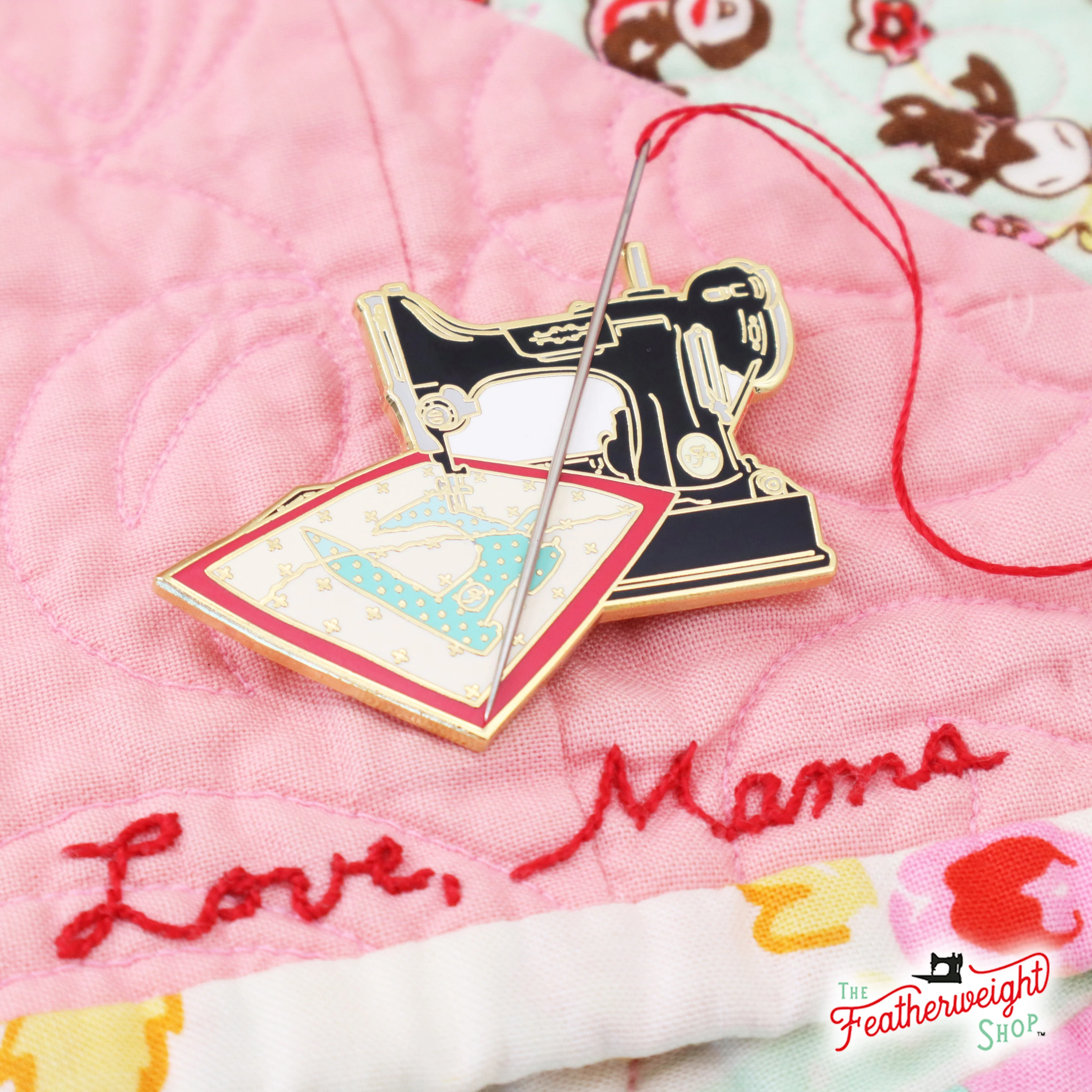 Needle Minder, PIN PAL - Singer Featherweight Quilt - Image 4