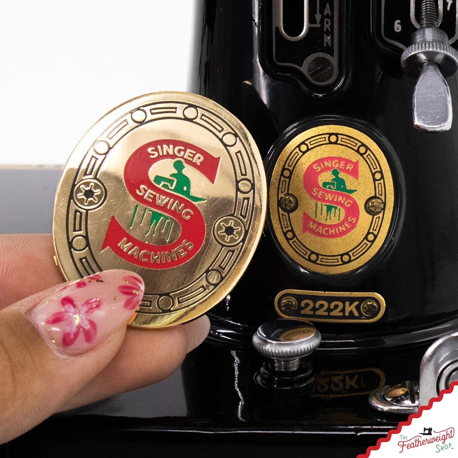 Needle Minder, PIN PAL - Singer's RED S Badge - Image 2